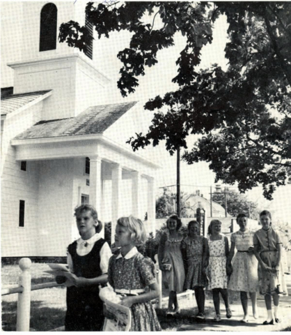 school children 1956